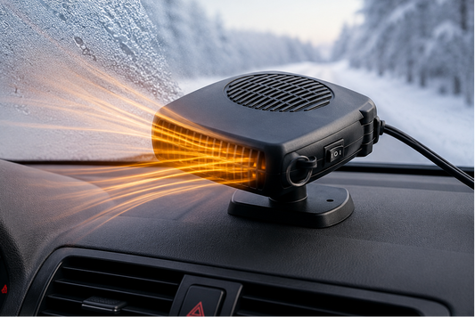 Calefactor Desempañador Portátil para Auto 12V