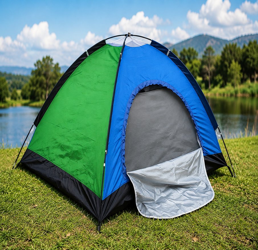 🏕️ CampEasy™ | Carpa de Camping Impermeable para 4 Personas